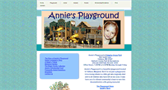 Desktop Screenshot of anniesplayground.net